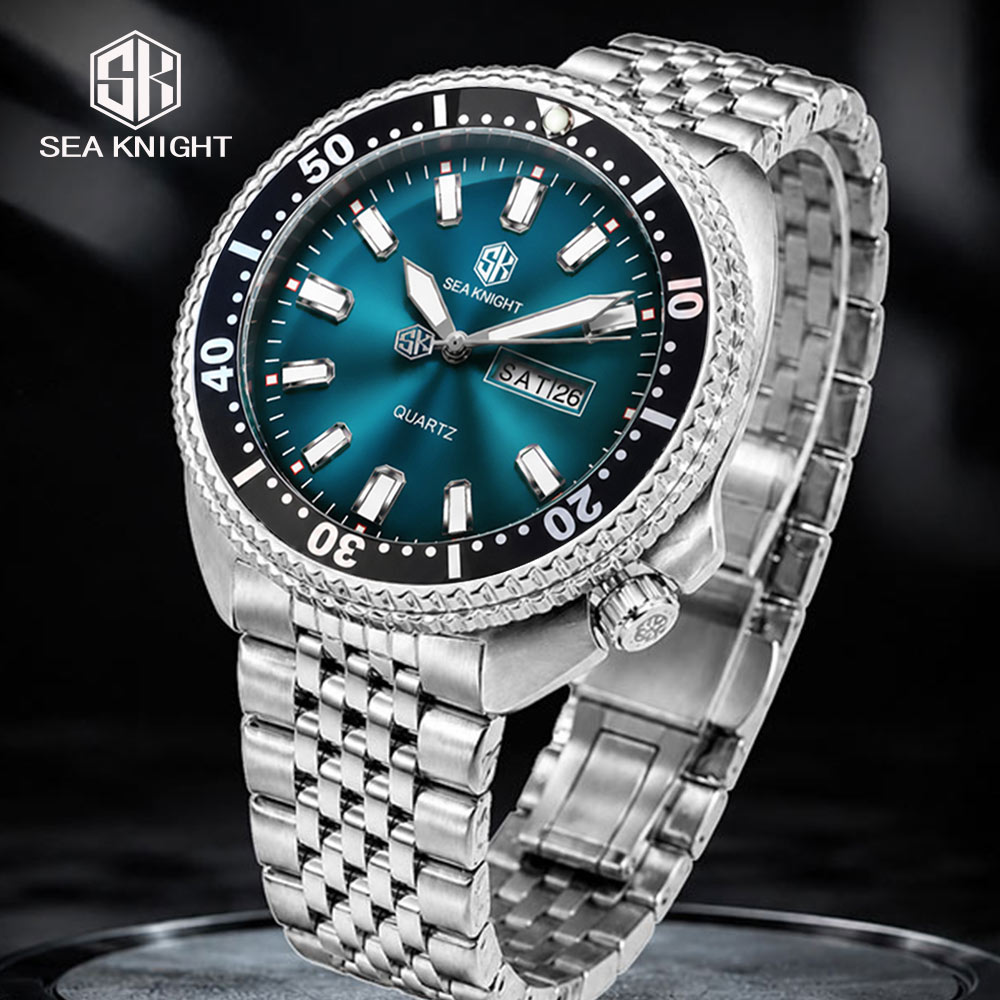 Smartwatch Luxury Watches For Men - SEA KNIGHT Nieuw Luxe Zakelijk Quartz