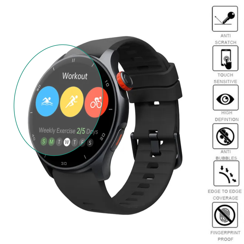 Smartwatch English - 5 Stuks Tpu Zachte Smartwatch Doorzichtige