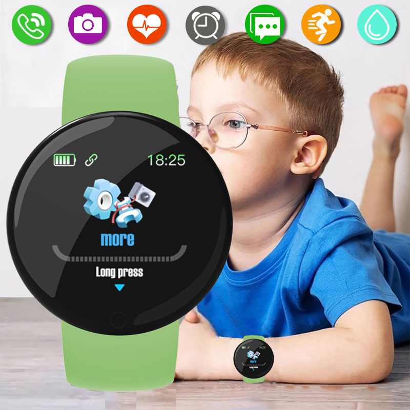Smartwatch Watches Kids - Kids Smart Digitale Horloge Bloeddruk Waterdichte