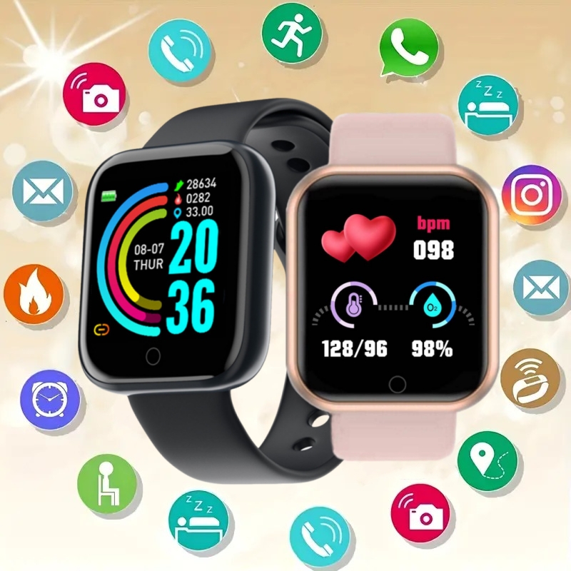 Smartwatch Watches Kids - Smart Watch Bericht Herinner Muziek Controle