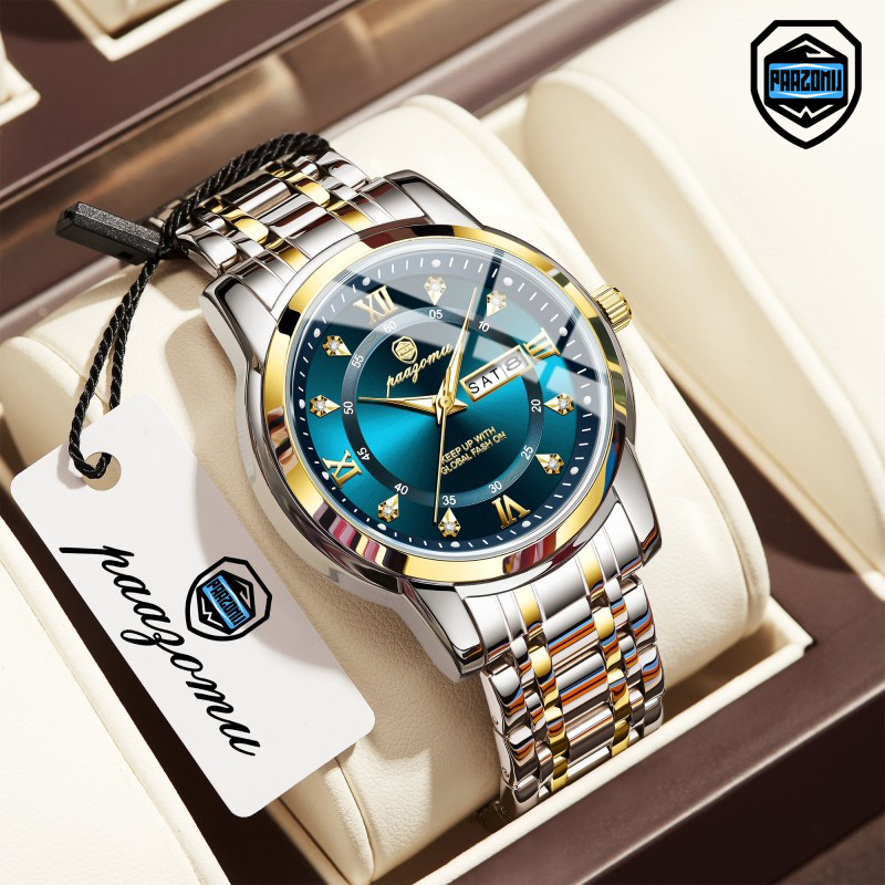 Smartwatch Luxury Watches For Men - PAAZOMU Horloge Heren Dames Diamond Business