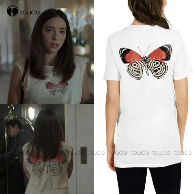 Watch Watch Xs - Rag & Bone Butterfly T-shirt gedragen