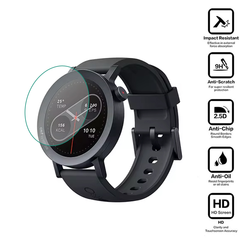 Smartwatch Nothing Watches - Smartwatch Hard Gehard Glas Doorzichtige Beschermfolie