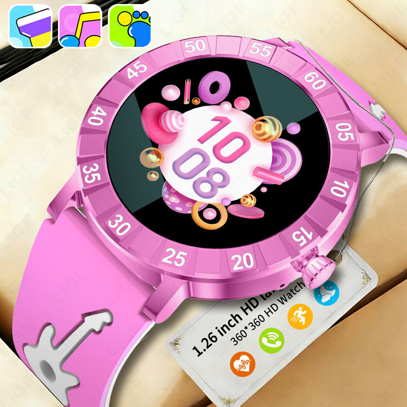 Smartwatch Watches Useful Gift For Boys - LIGE Smartwatch voor meisjes, SOS kinder