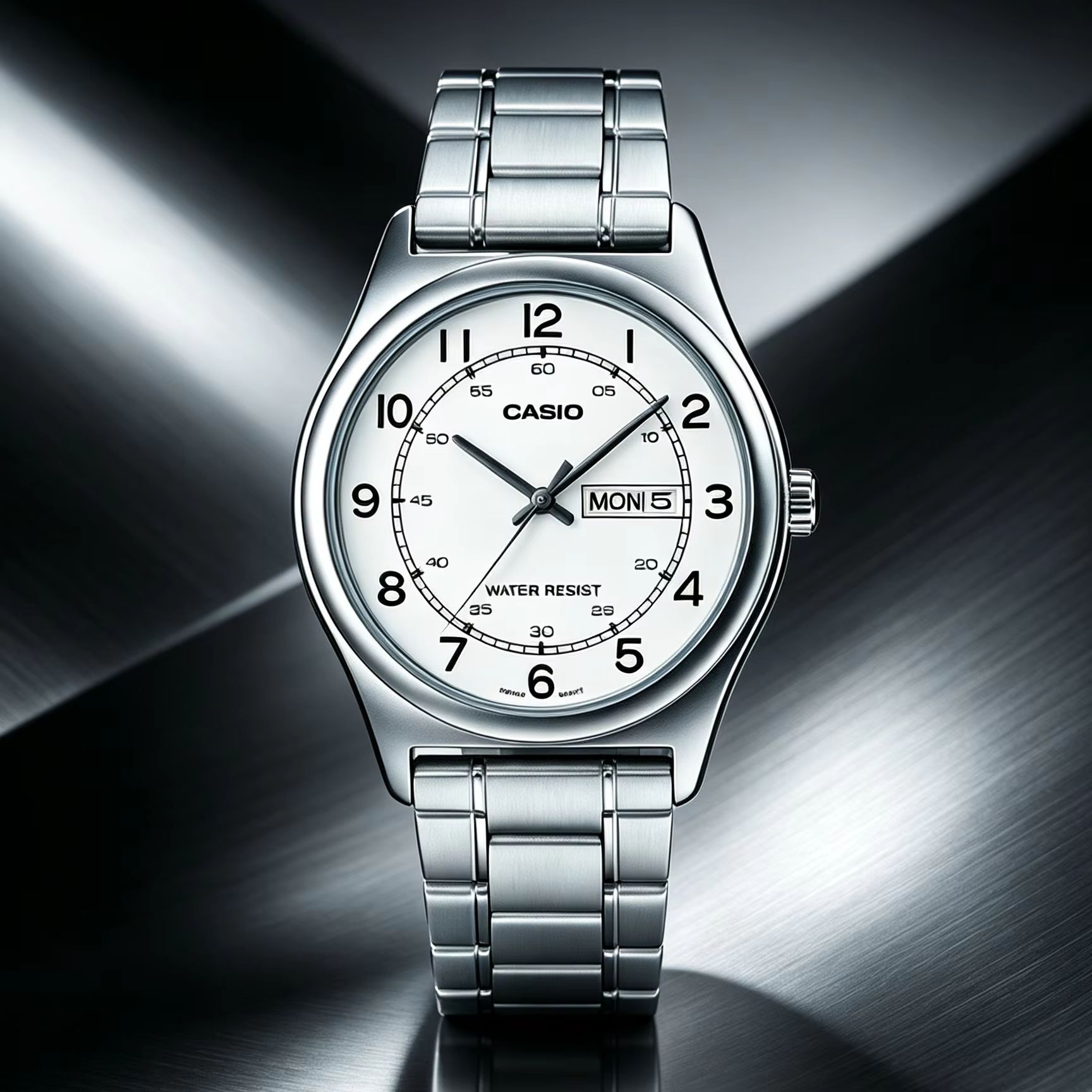 Smartwatch Casio Watches For Men - Casio MTP‑V006D | RVS heren polshorloge