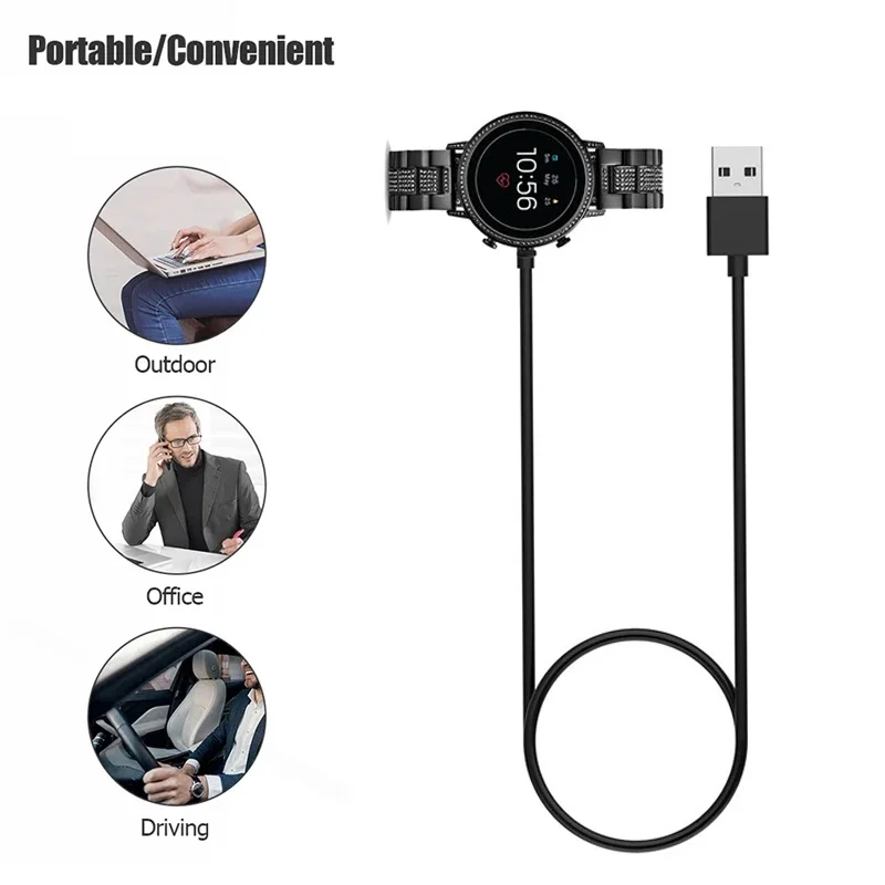 Fossil Watches Smartwatch Gen 5 - 1M USB Magnetische Fast Charger Dock