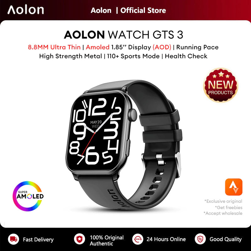 Smartwatch Watch Whatsapp - Aolon GTS3 Smart Watch 1,85