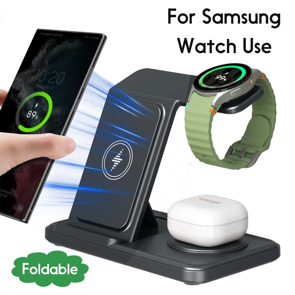Watch 7 Smartwatch Iphone - 3-in-1 draadloze oplaadstandaard voor Samsung S25