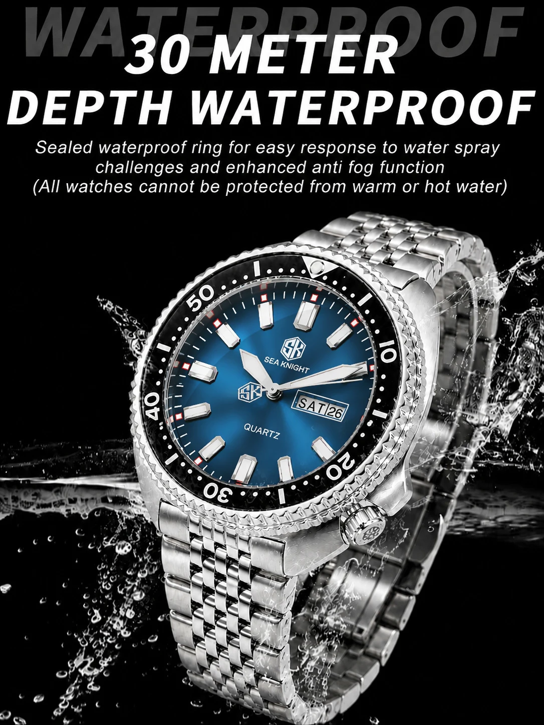 SEA KNIGHT Nieuw Luxe Zakelijk - Smartwatch Luxury Watches For Men recensie en prijs