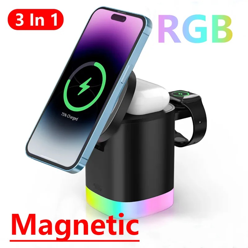 RGB Licht 3-in-1 Magnetische D - Watch 7 Smartwatch Iphone recensie en prijs