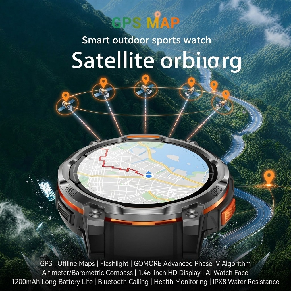 2026 Nieuwe Ultra GPS Smartwat - Smartwatch Watch Whatsapp recensie en prijs