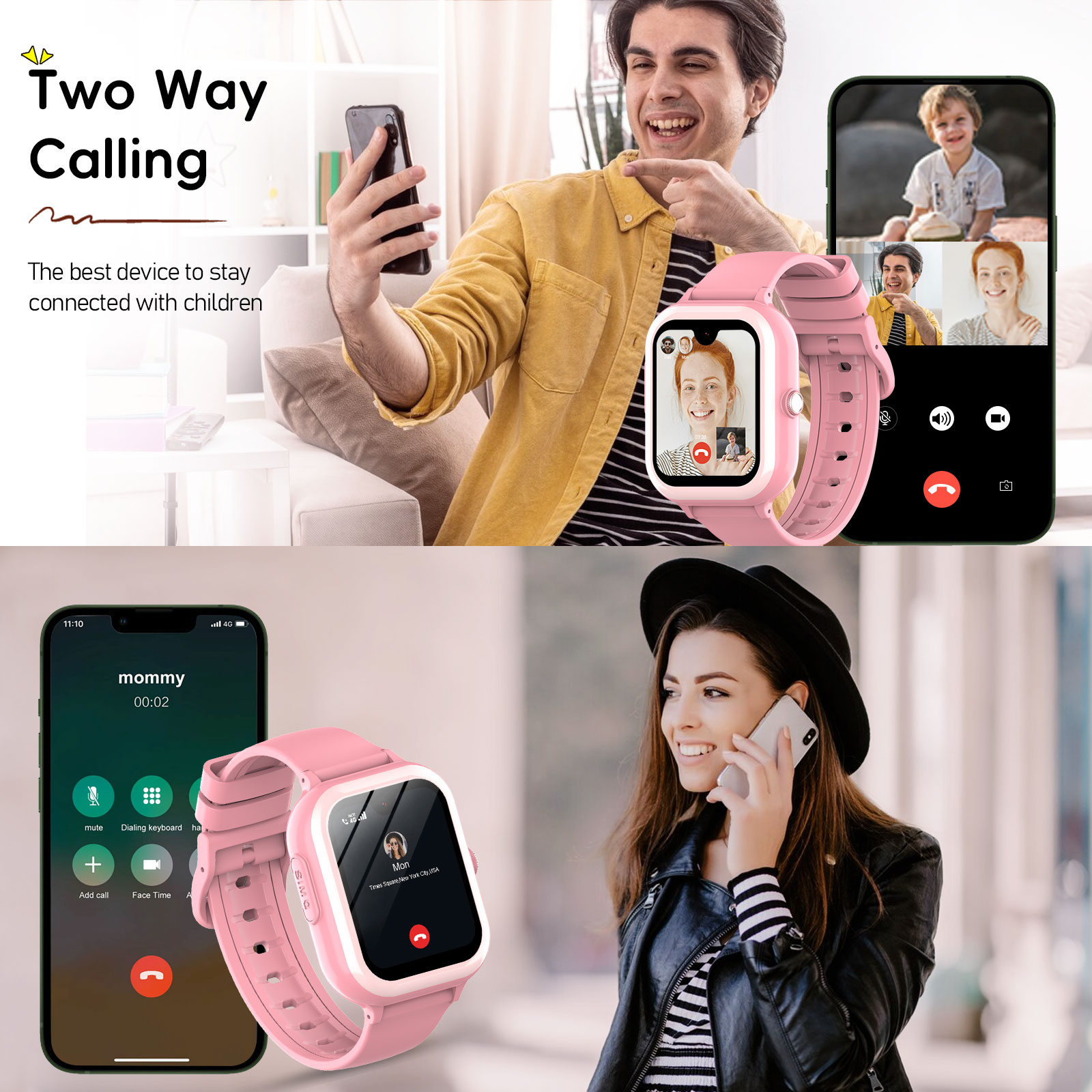 Wonlex KT31 Kinder Smartwatch  - Smartwatch Watch Whatsapp recensie en prijs