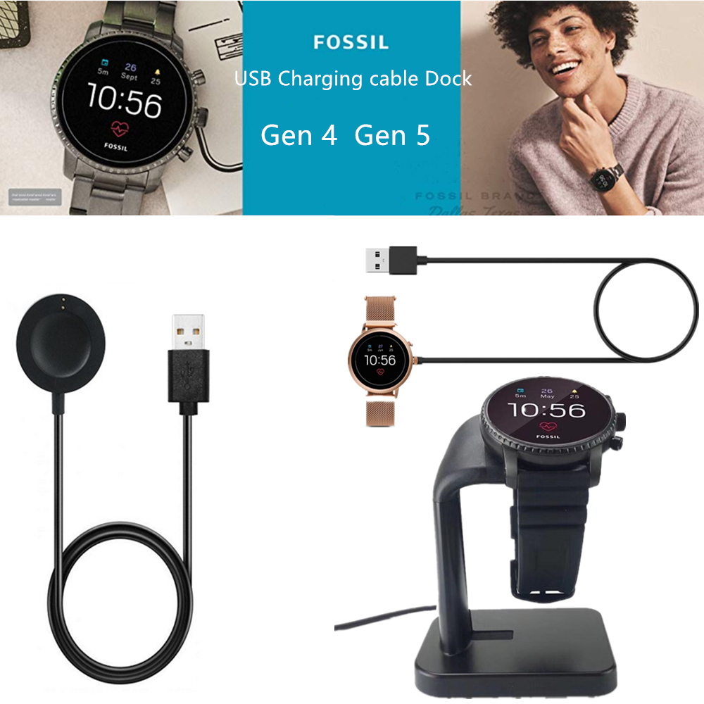 Oplader Voor Fossiele Gen 4 5  - Fossil Watches Smartwatch Gen 5 recensie en prijs