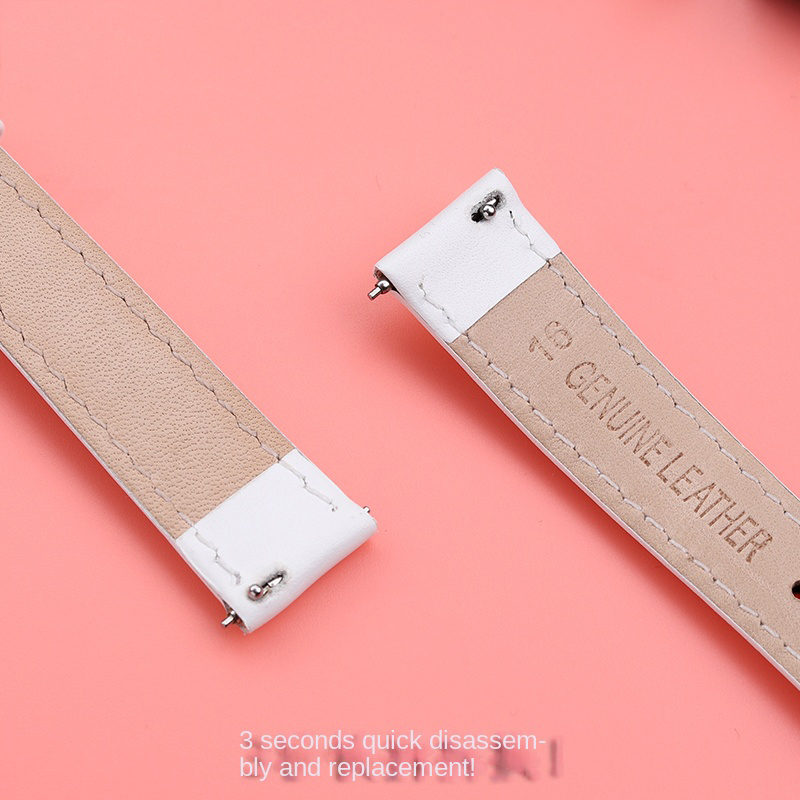 Witte Horlogeband Snelsluiting - Smartwatch Casio Watches For Men recensie en prijs