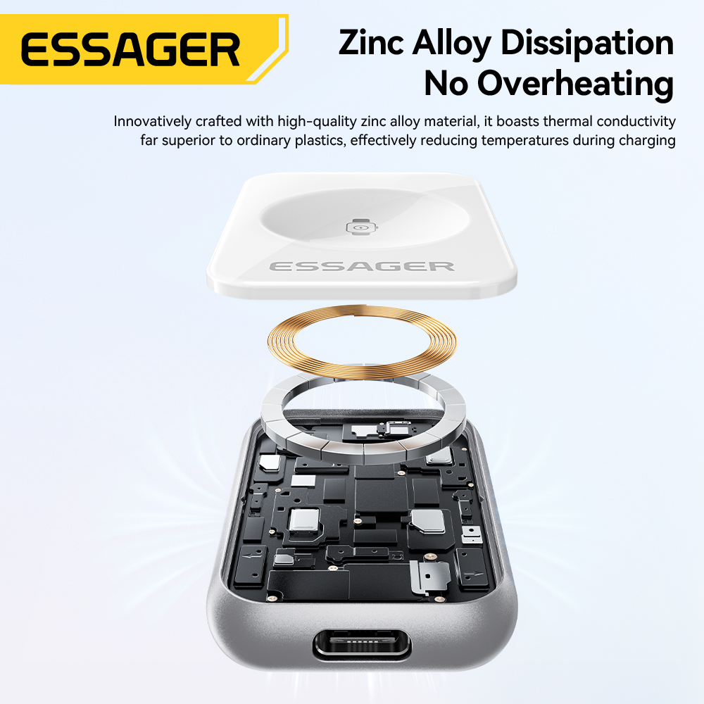Essager 5W Magnetische Draadlo - Watch 7 Smartwatch Iphone recensie en prijs