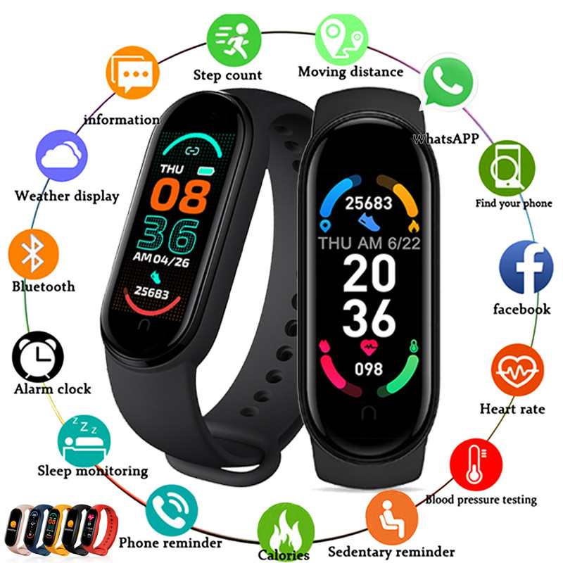 M6 Smart Watch Heren Dames Spo - Smartwatch Iphone Watch For Men recensie en prijs