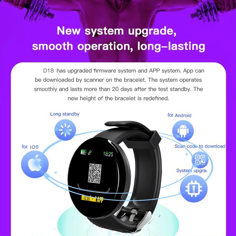 Kids Smart Digitale Horloge Bl - Smartwatch Watches Kids recensie en prijs