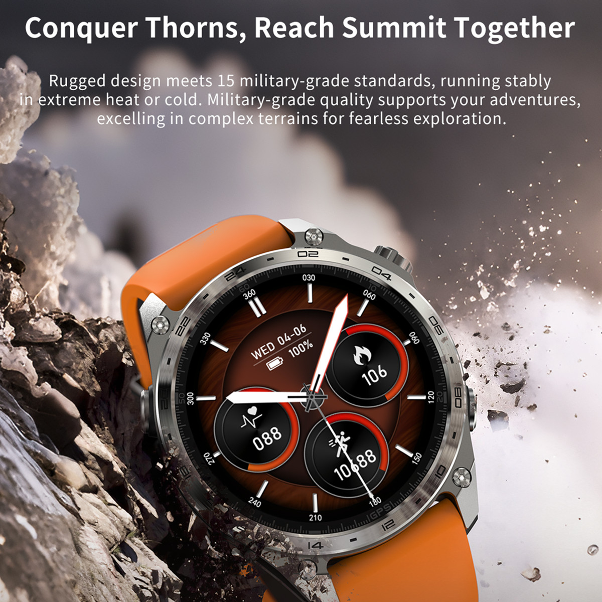 3ATM Waterdichte Sport Smartwa - Smartwatch Watch Whatsapp recensie en prijs