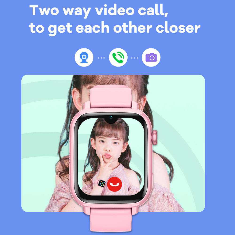 Smart Watch voor kinderen 4G S - Smartwatch Watch Whatsapp recensie en prijs