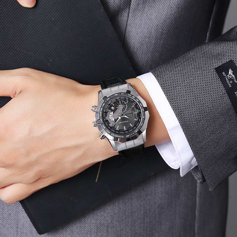 Heren quartzhorloges met kalen - Smartwatch Luxury Watches For Men recensie en prijs