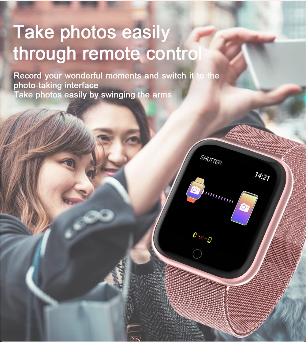 Vrouwen IP68 Waterdicht Smart  - Smartwatch Iphone Watch For Men recensie en prijs