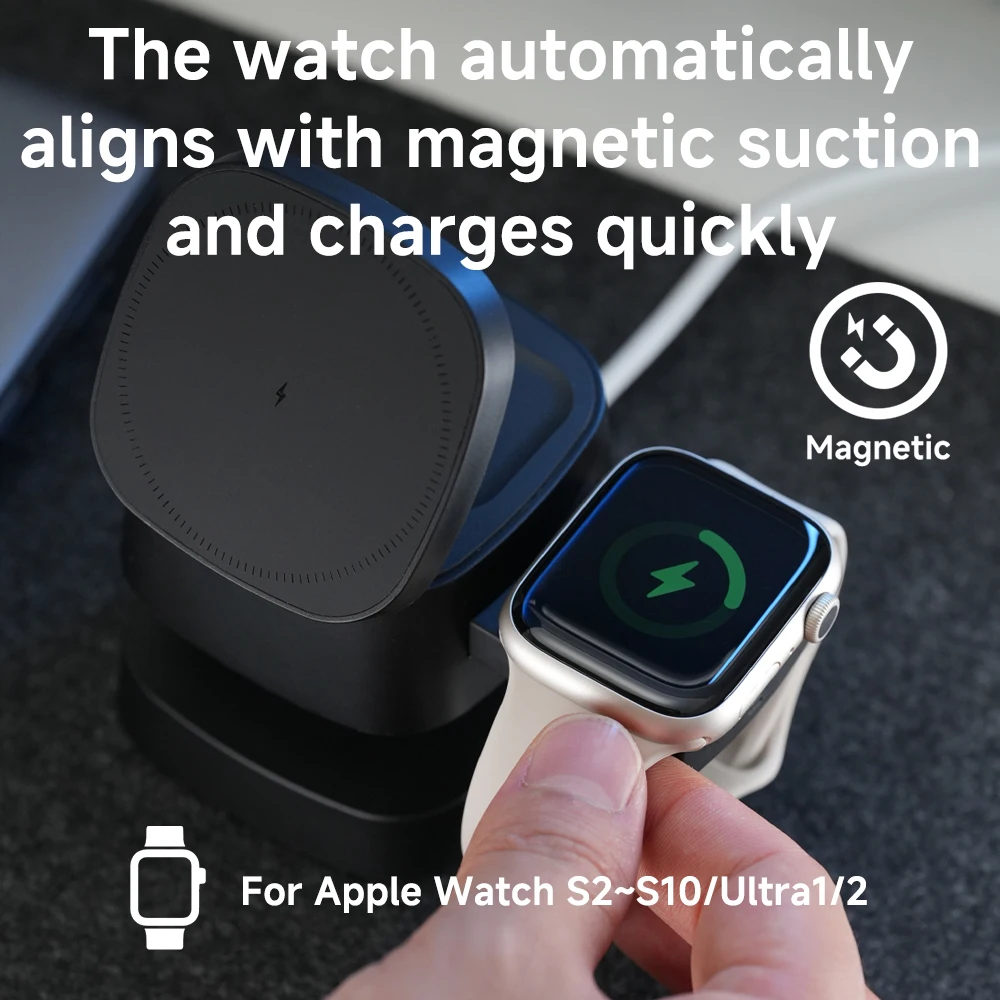 Magnetische 3-in-1 draadloze o - Watch 7 Smartwatch Iphone recensie en prijs