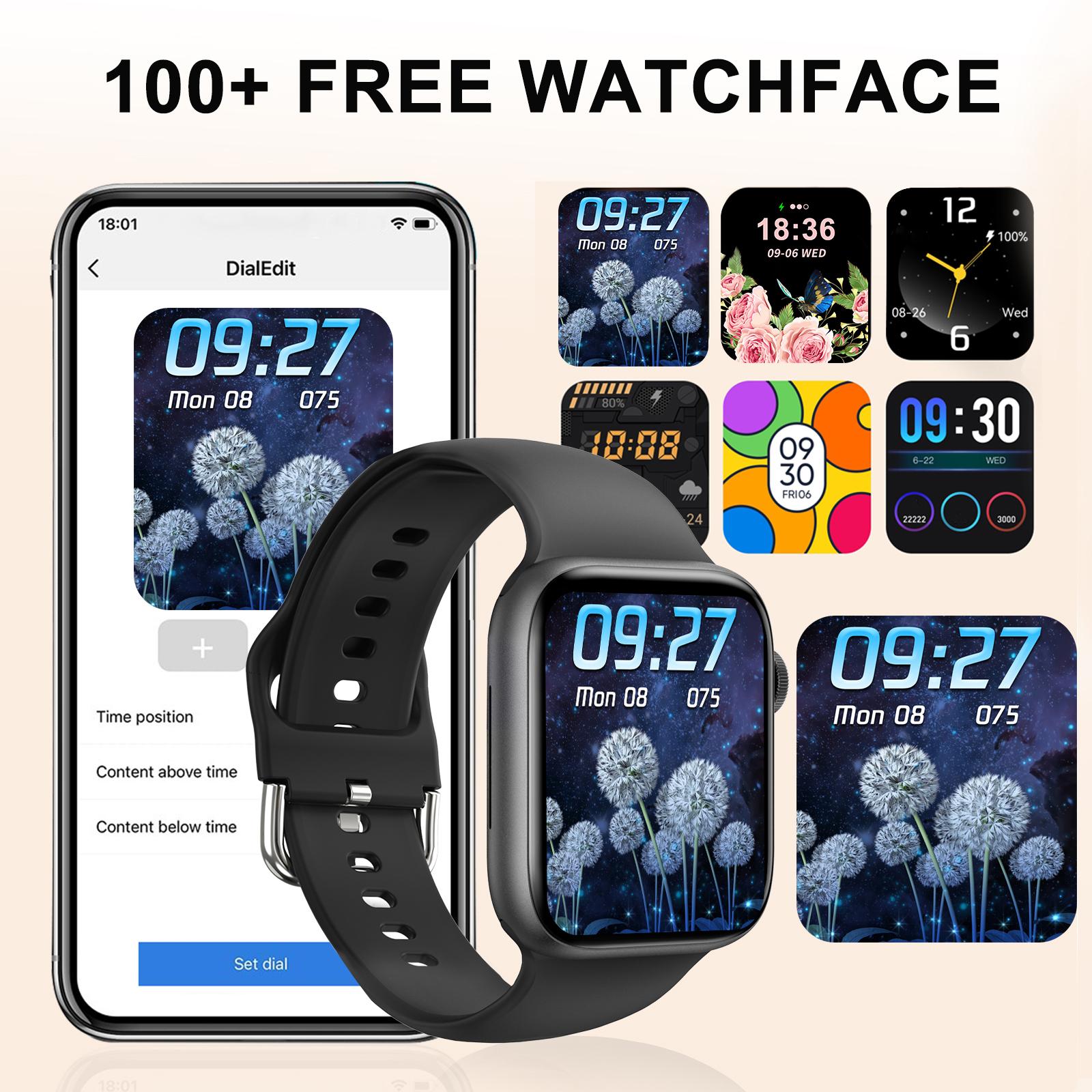 Smartwatch, draadloze oproep/w - Smartwatch Iphone Watch For Men recensie en prijs