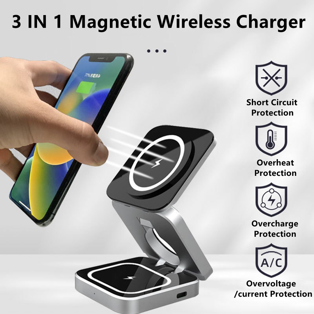 Opvouwbare magnetische draadlo - Watch 7 Smartwatch Iphone recensie en prijs