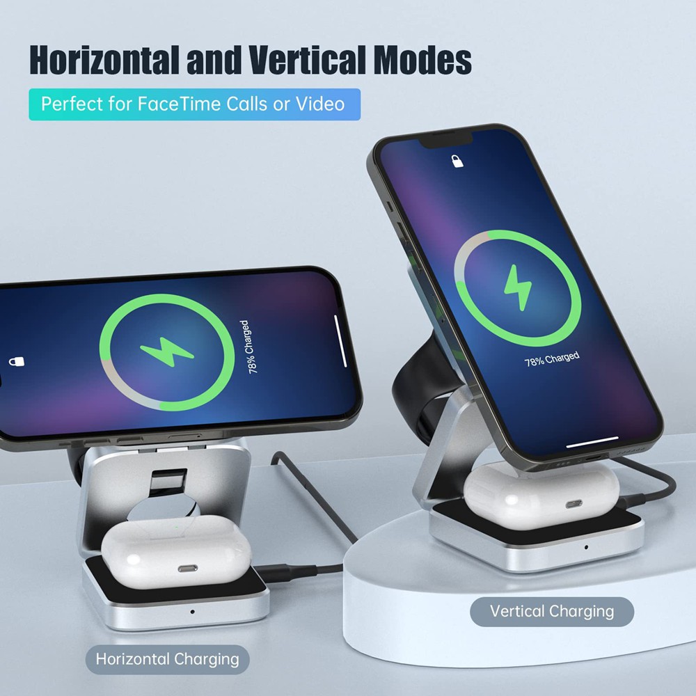 Opvouwbare magnetische draadlo - Watch 7 Smartwatch Iphone recensie en prijs