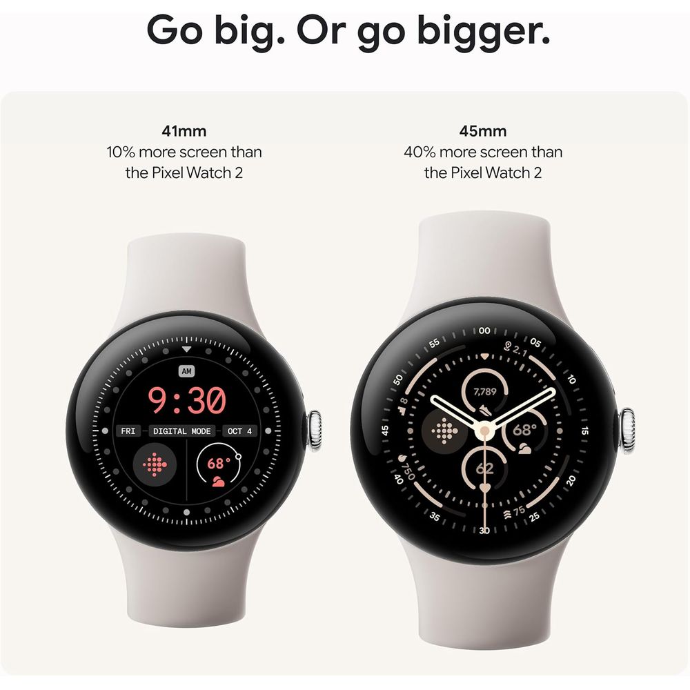 Pixel Watch 3 (45mm) 2024 el - - Smartwatch El recensie en prijs
