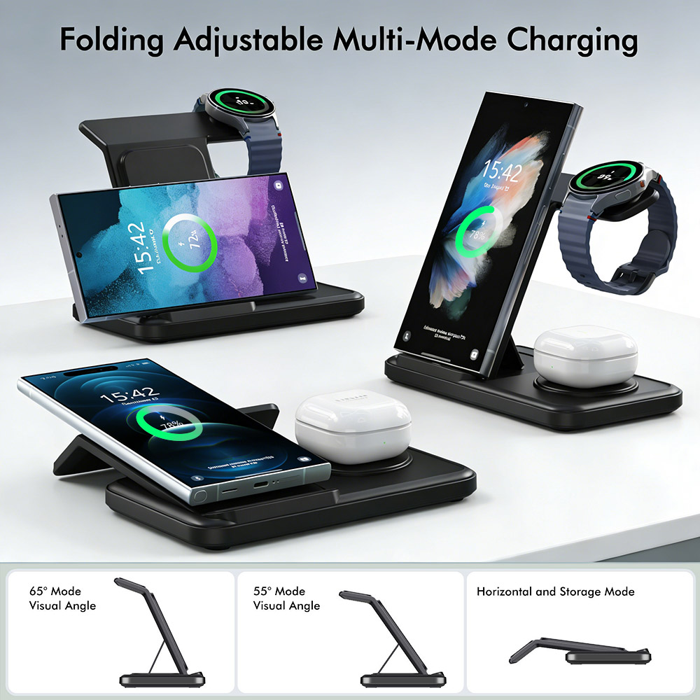 3-in-1 draadloze oplaadstandaa - Watch 7 Smartwatch Iphone recensie en prijs