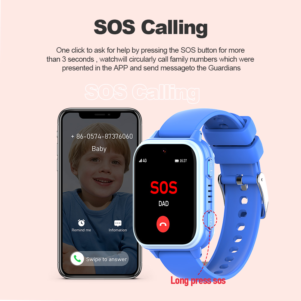 Wonlex 4G Kids Smart Horloge K - Smartwatch Watch Whatsapp recensie en prijs