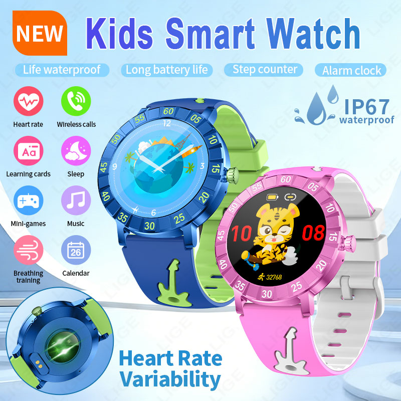 LIGE 2026 HRV Kids Smartwatch  - Smartwatch Watches Useful Gift For Boys recensie en prijs